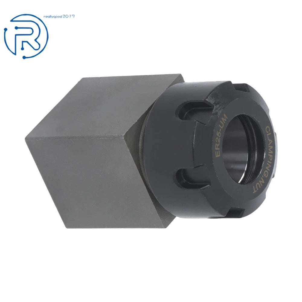 ER-25 Square Collet Chuck Block for Universal Applications (1/2-20 UNC)