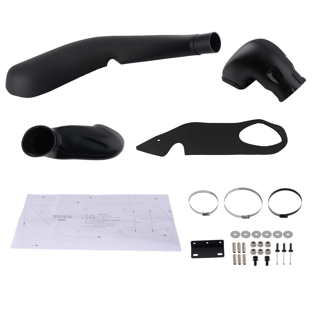 Air Intake Snorkel Right Kit for Toyota Tacoma 2.7L 4.0L (2005–2015) Black
