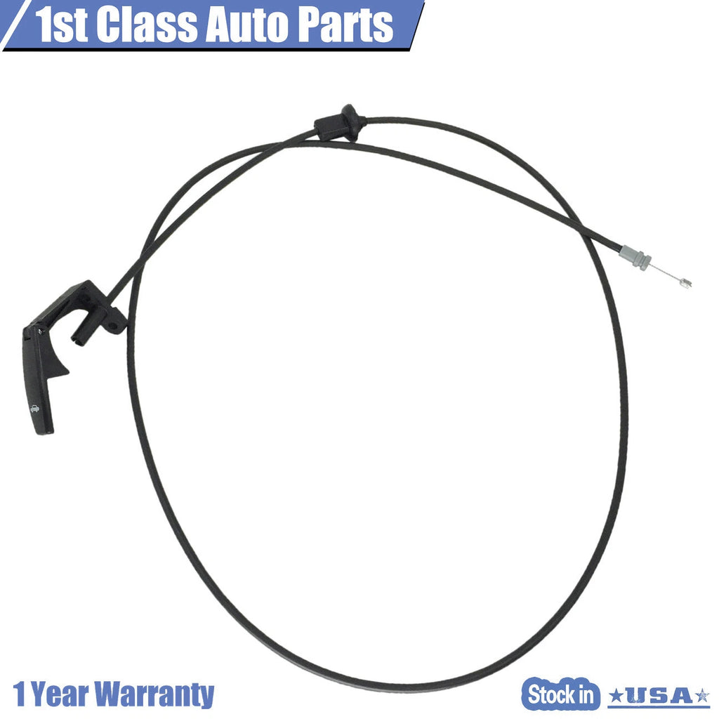 Hood Release Cable with Handle for Oldsmobile Pontiac Buick Chevy Century 