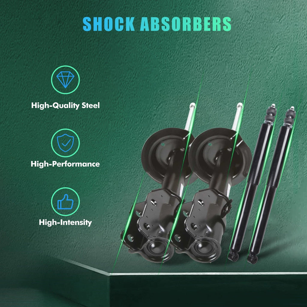 Set of 4 Struts for Mazda CX-7 (2007–2012)