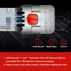 7440 LED Indicator Bulb Kit for Subaru Outback (2010–2014)