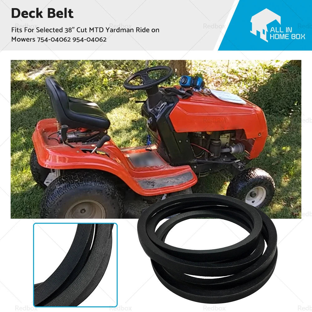 Drive Belt for MTD Cub Cadet LT1042 LT1045 LT1046 LT1050 (38") 954-0