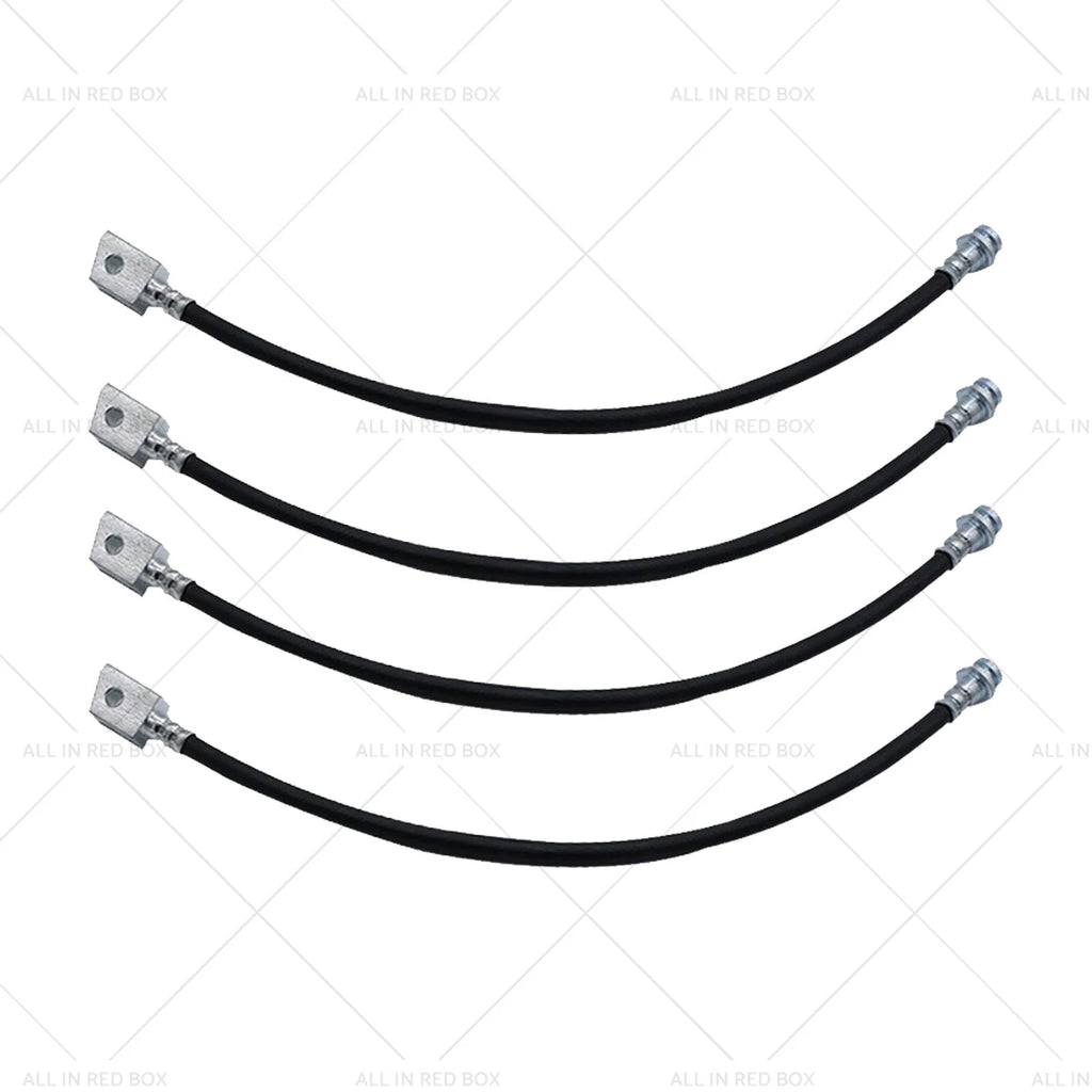 4X Extended Brake Line Hose for Nissan Patrol GQ GU Y60 Y61 (1988–1999)