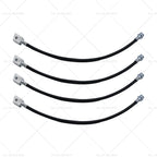 4X Extended Brake Line Hose for Nissan Patrol GQ GU Y60 Y61 (1988–1999)
