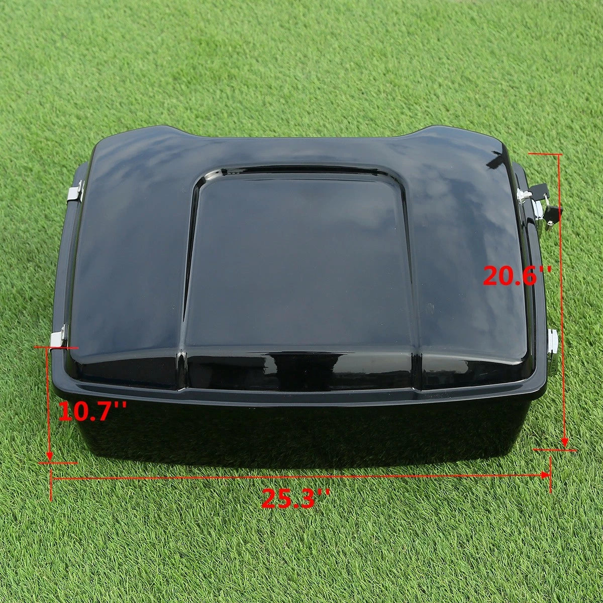 Trunk Mount Rack Pad Plate for Harley Touring (1997–2008)