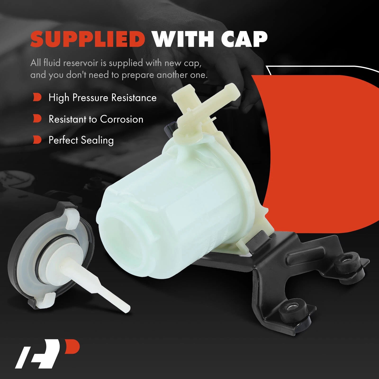 Power Steering Reservoir w/Cap Bracket for Toyota Highlander (2001-2008)