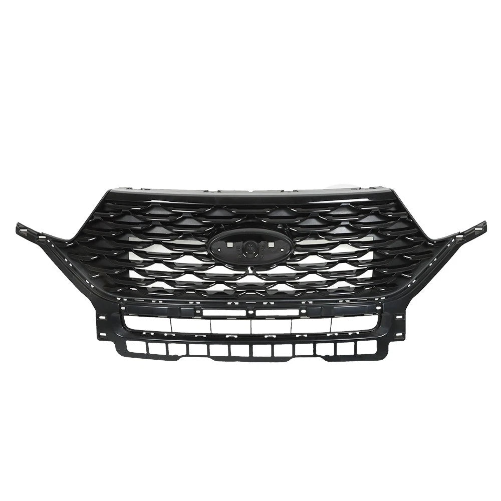 Glossy Black Front Upper Grille for Ford Explorer (2020–2022)
