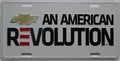 License Plate for Chevrolet (GM) 4x4 SS (American Revolution)
