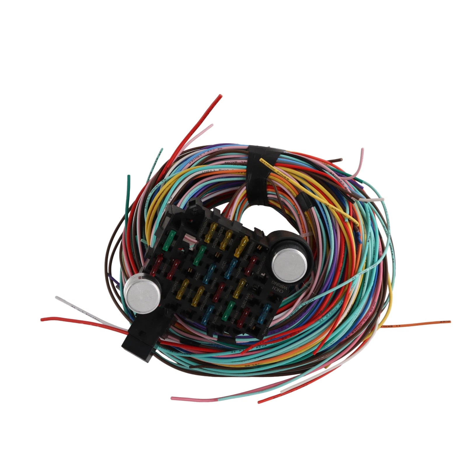 Universal 21 Circuit Wiring Harness for Chevy Mopar Ford Hotrods