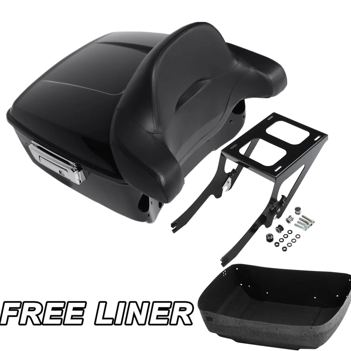 Trunk Backrest Mount Rack for Harley Heritage Classic FLHC (2018–2023)