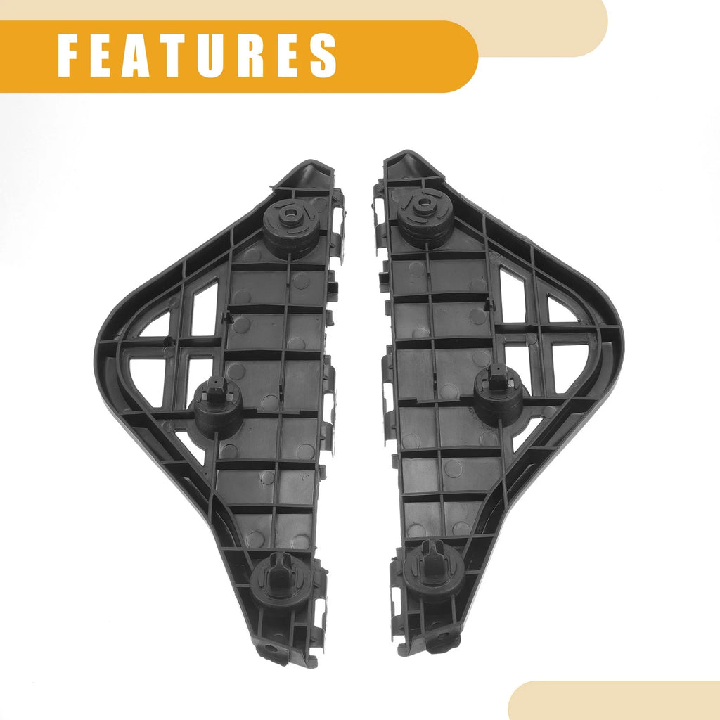 Set of 2 LH RH Front Bumper Support Brackets for Toyota Camry Aurion (2012–2014)