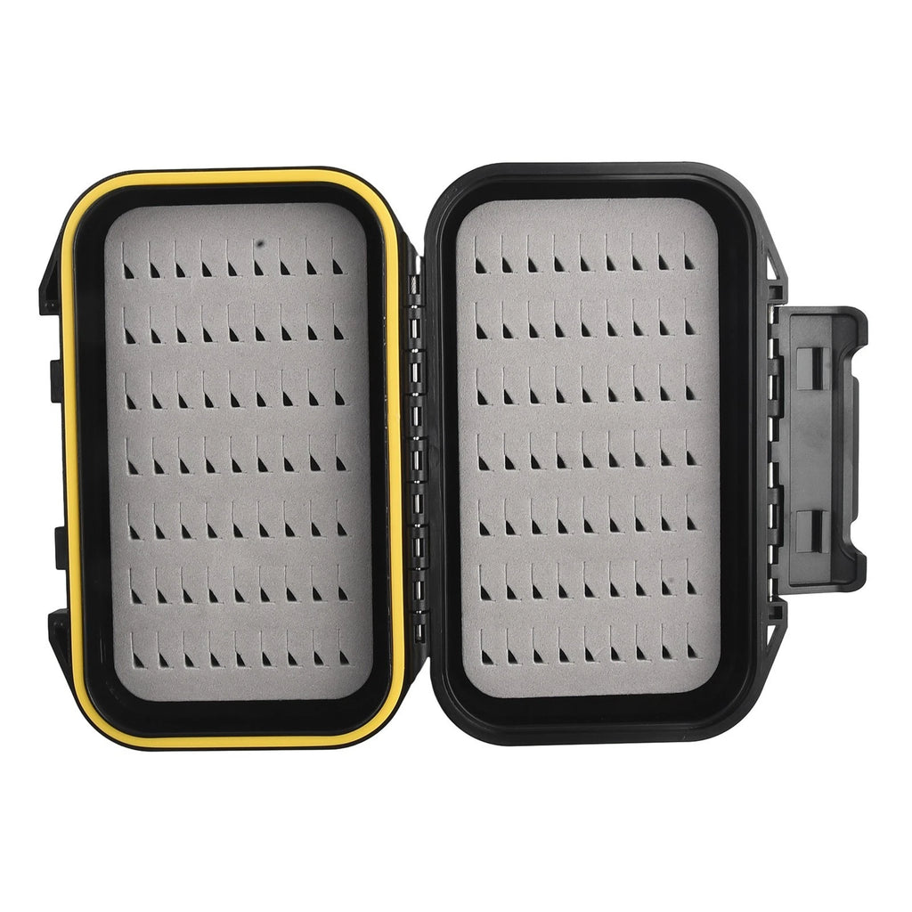 Double Sided Waterproof Fishing Tackle Box with Silicone Seal