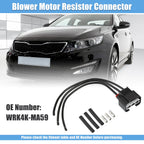 Set of 1 Cooling Fan Resistor Pigtail Connector for Kia Optima (2014–2019)