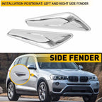 Side Fender Trim Finisher 51117338569 for BMW X3 F25 X4 F26 (2015–2017)