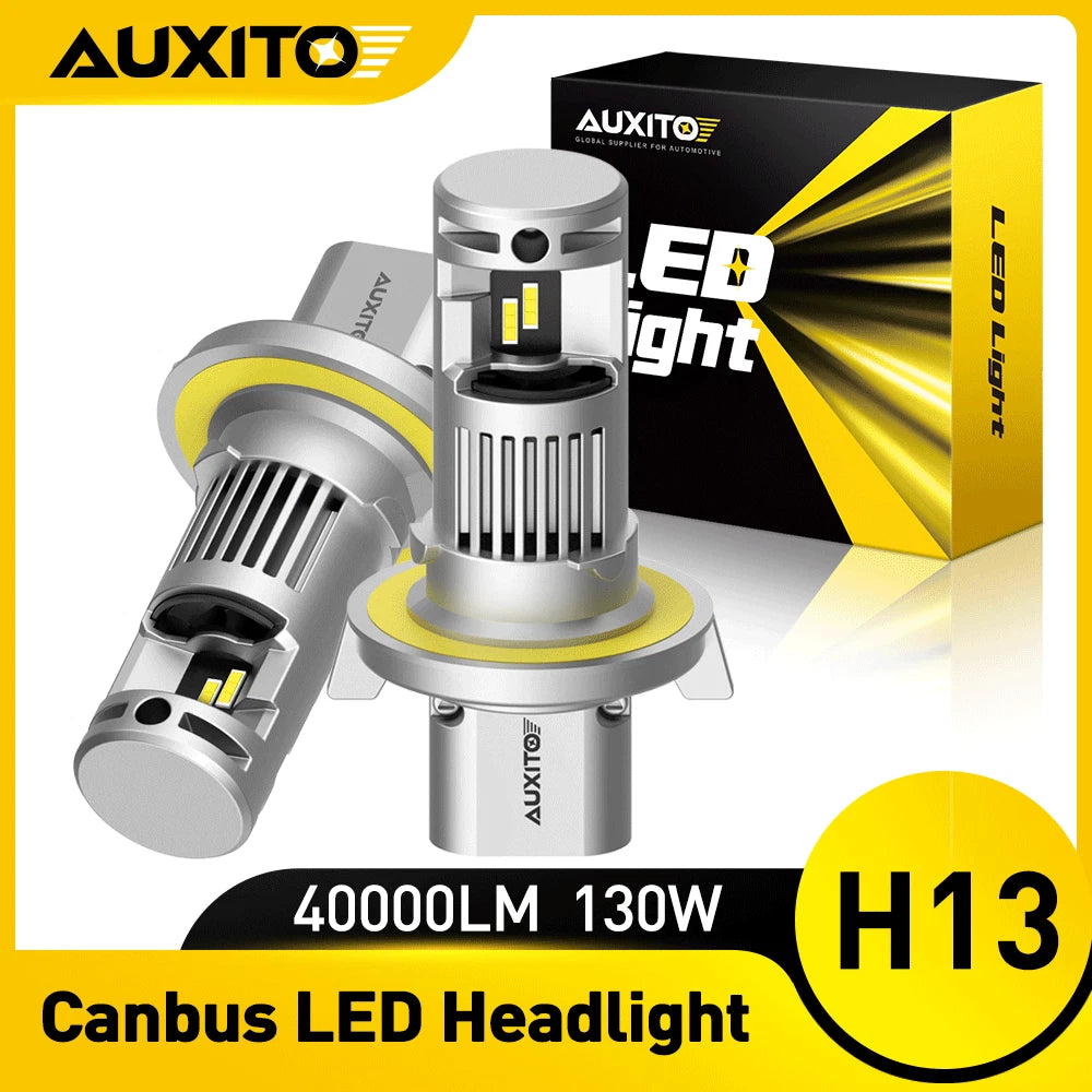 H13 9008 LED Headlight Bulbs for Ford F-150 (2004–2014) 40000LM