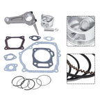 Piston Kit with Connecting Rod, Pin, Ring & Gasket Set for GX200 (2000–2023)