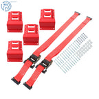 E Track Wheel Chock System for Cargo Securement (8')