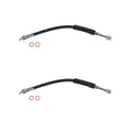 Set of 2 Rear Brake Hydraulic Hoses for Mazda 3 Sport (2004–2009)