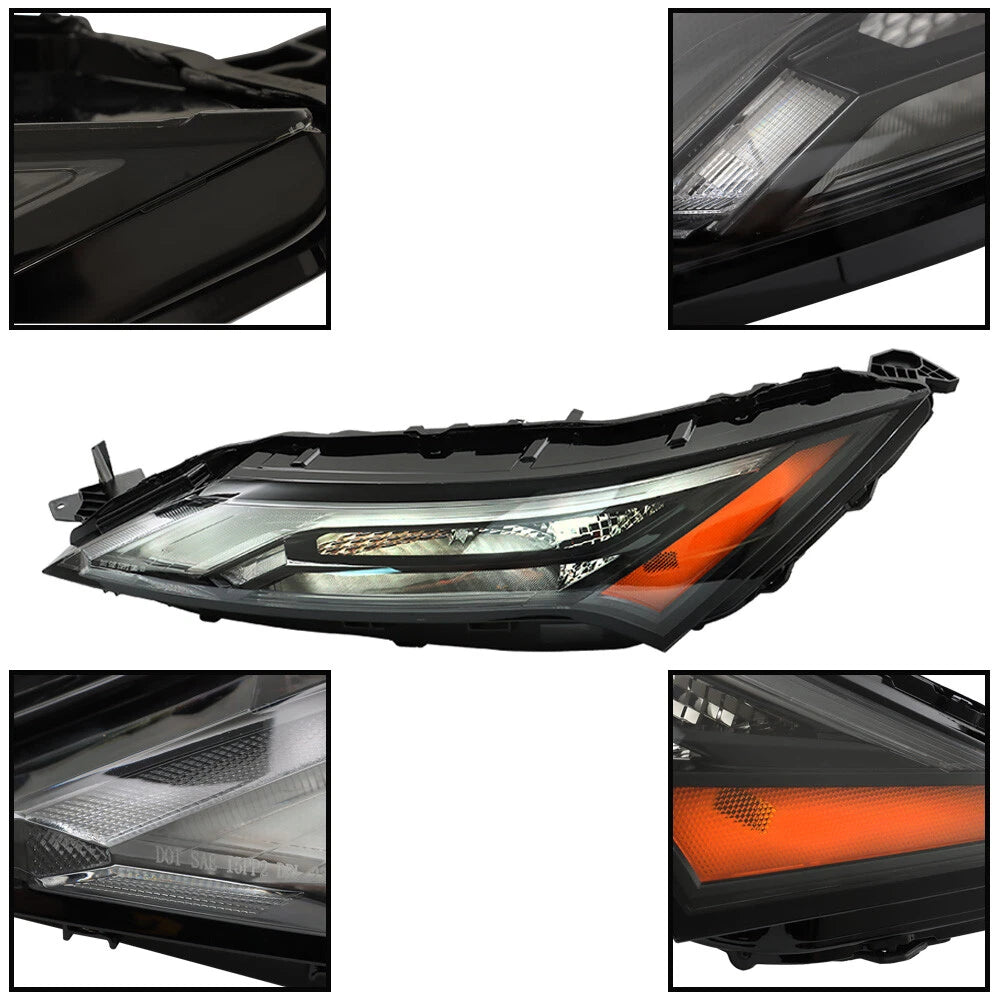 LED DRL Headlight for Nissan Rogue (2021–2023) Driver Side LH