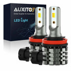 2X Dual Color Switchback LED Fog Light Bulbs for H8 H11 (YYYY–YYYY)