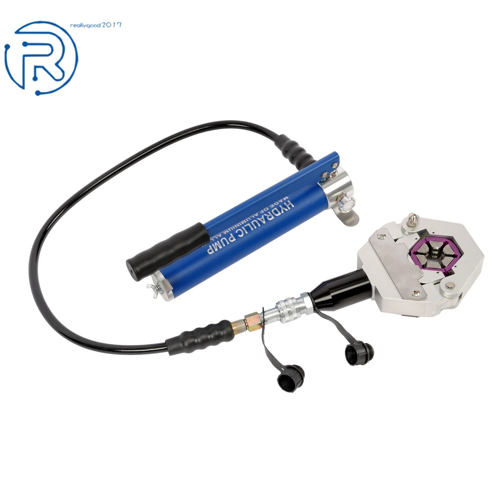 Hydraulic A/C Hose Crimper Kit for Automotive Applications (Universal)