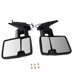 Set of 2 Manual Signal Tow Mirrors for Chevy Silverado Sierra 1500 2500 3500