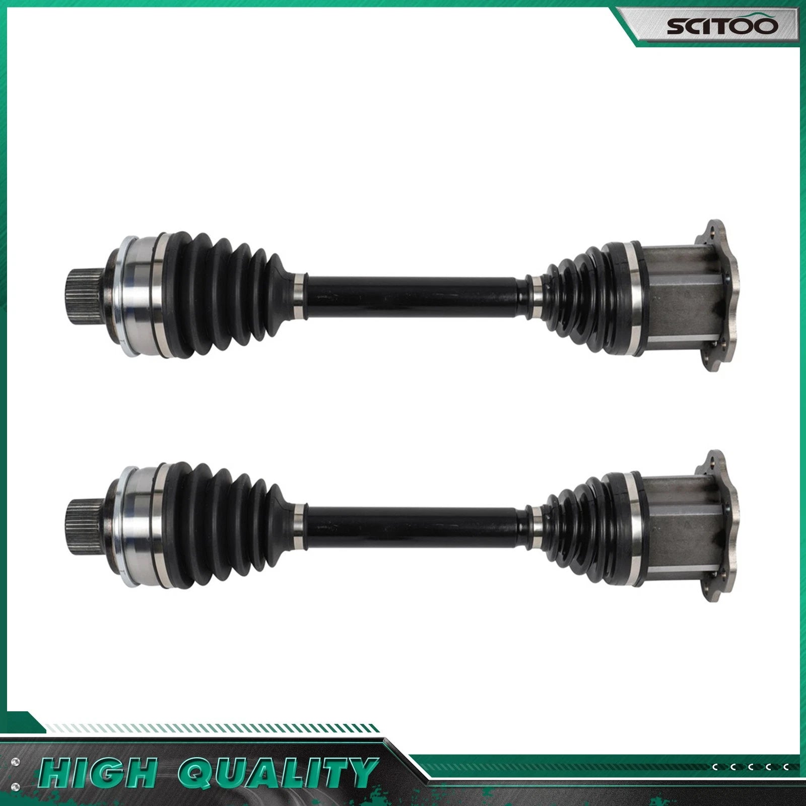 2X Front CV Axle Assembly for Audi Q8 (2019–2020) Q7 (2015–2021)