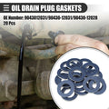 20 Pcs Oil Drain Plug Gaskets for Scion TC (2005–2016) No. 90430-12028 Blue