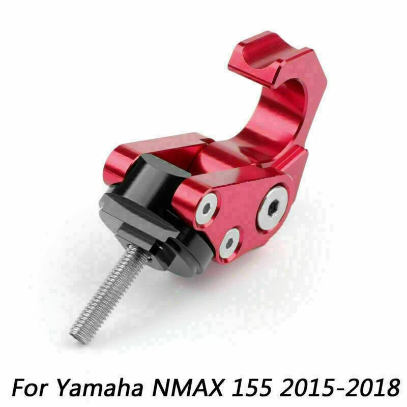 CNC Aluminum Helmet Bottle Hanger Hooks for Yamaha 155 (2015–2023)