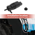 Windshield Washer Pump No.8260A109 for Mitsubishi Lancer (2008–2017)