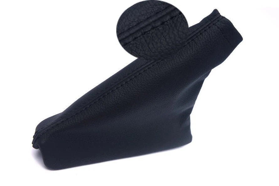 E Brake Boot for Land Rover LR2 (2008–2012) Black Leather Synthetic