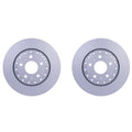 Set of 2 Hella Rear Vented 310mm Disc Brake Rotors for A8 Quattro Phaeton (2004–2009)