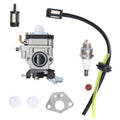 Carburetor Kit for 43cc 49cc 52cc Brushcutters (31mm Mounting Hole)