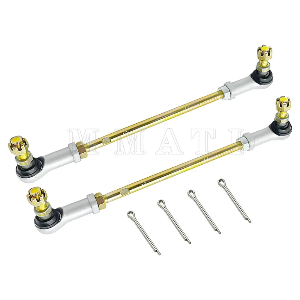 2 Tie Rod Sets with Nut for Honda TRX300FW Fourtrax 300 4X4 (1988–2000)