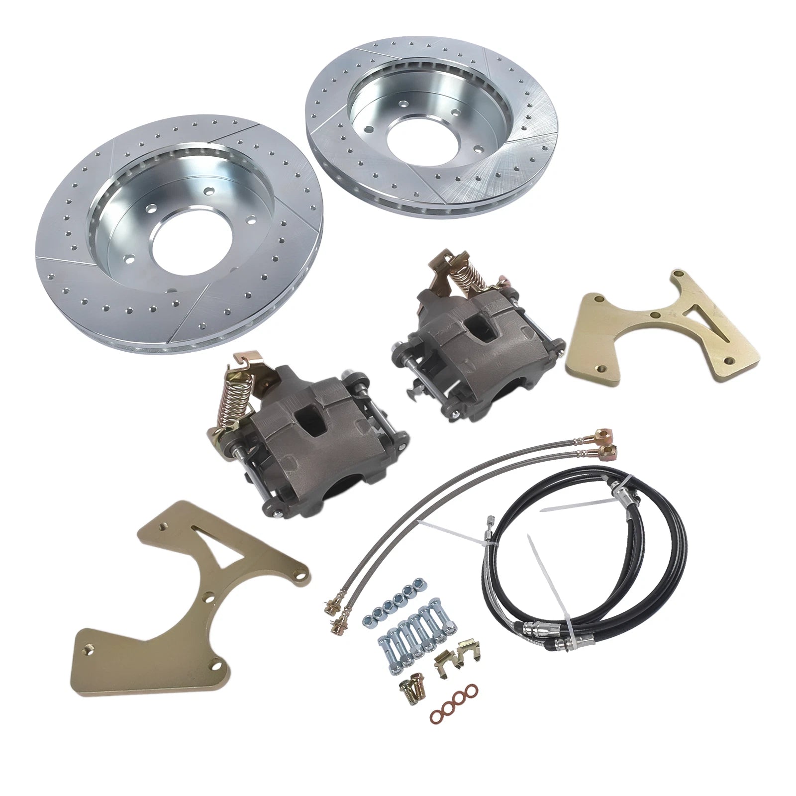 Rear Disc Brake Conversion Kit for Chevy C10 GMC C15 K1500 (1961-1991)