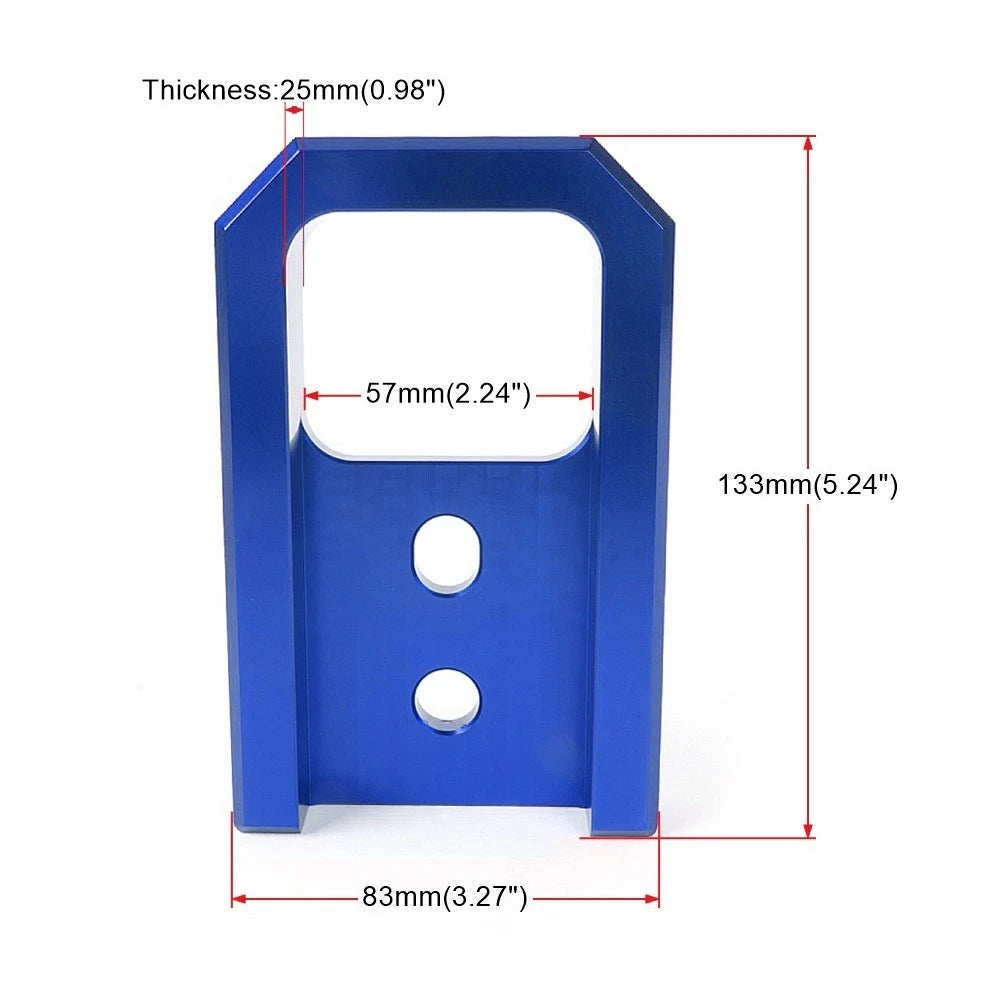 2X Front Tow Hooks for Tacoma, 4Runner (2024–2026) - Blue