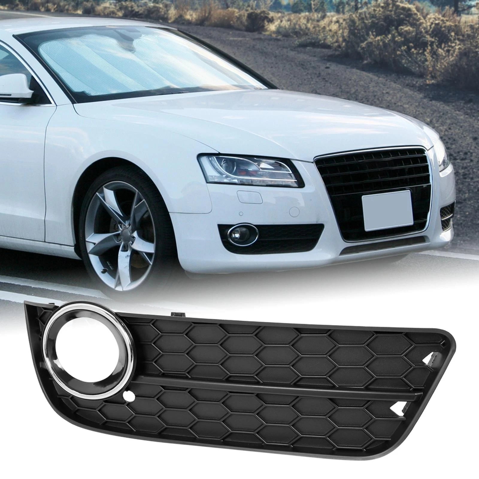 Right Side Fog Light Grille Cover Trim 8T0807682 for Audi A5 Quattro (2008–2012)