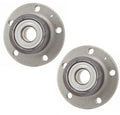 Set of 2 Moog Rear Wheel Bearing Hub Kit for Audi A3 VW Golf Jetta Rabbit (2006–2013)