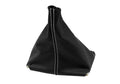 Manual Shift Boot for Chevrolet Camaro (1982–1992) Carbon Fiber White Stitch