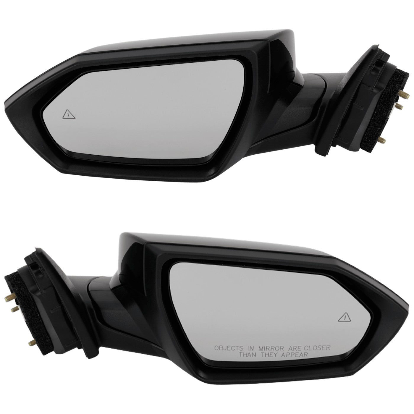 Set of 2 Heated Mirrors for Hyundai Elantra