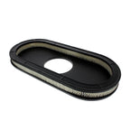 Aluminum Oval Air Cleaner Replacement for Single 4 Barrel Carb (Universal)