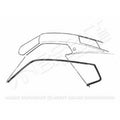 Replacement Driver/Passenger Side Pair of Roof Rail Weatherstrips For