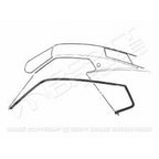Replacement Driver/Passenger Side Pair of Roof Rail Weatherstrips For