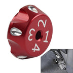 Rear Shock Suspension Adjuster Cap for Can Am Ryker 600 (2019–2023) Red