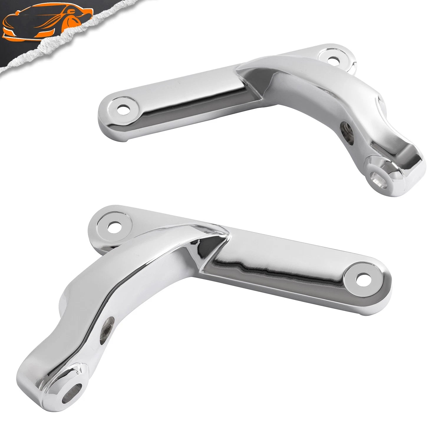 Fog Turn Signal Light Bracket Mounts for Harley Touring Road King (2009–2023)