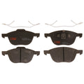 Set of 4 Disc Brake Pads for Mazda 3 (2004–2013)