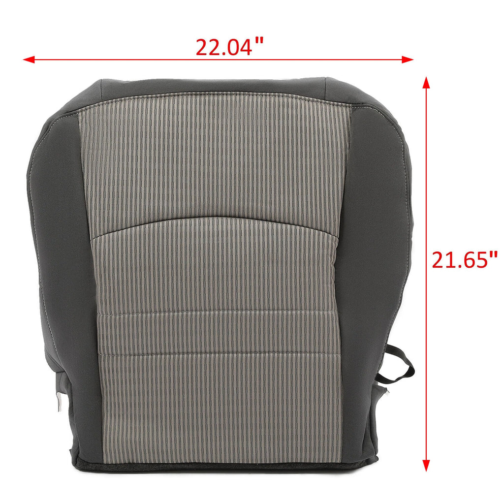Driver Bottom Cloth Seat Cover for Dodge Ram 1500 2500 3500 (2009–2012)