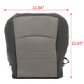 Driver Bottom Cloth Seat Cover for Dodge Ram 1500 2500 3500 (2009–2012)