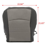 Driver Bottom Cloth Seat Cover for Dodge Ram 1500 2500 3500 (2009–2012)