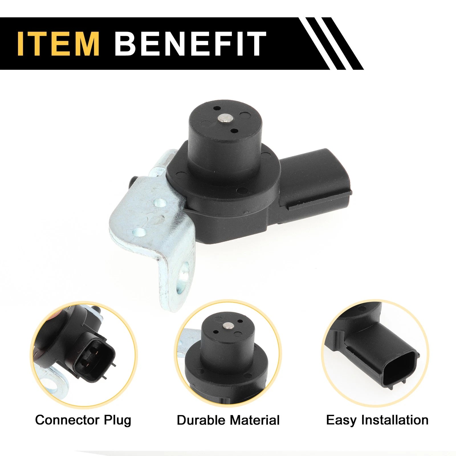 1 Pc Crankshaft Position Sensor No.25977MA70B for Nissan Patrol (2000–2019)